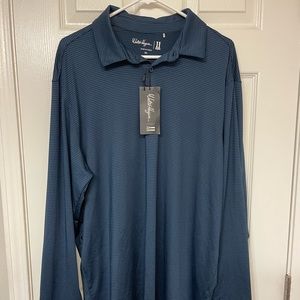 Walter Hagen Long Sleeved Polo/Golf Shirt